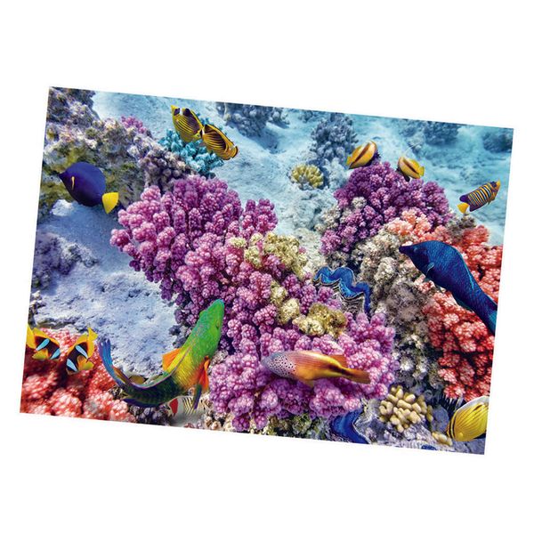 

aquarium fish tank landscape sticker fish tank wall decor picture wallpapers
