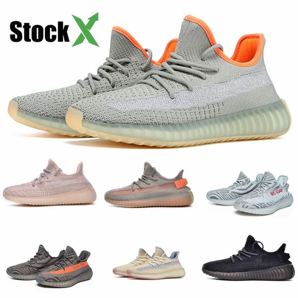 

01 with box v2 wave runner geode inertia solid grey vanta geode static mauve men women kanye west casual shoes designer sneakers 35-45 #dss4