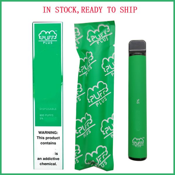 

Новый POP Puff Бар Одноразовые устройства Бобы Vape Pen 1,2 мл 1,3 мл 800 пуфы Puff Plus BIDI На складе готовы к отправке