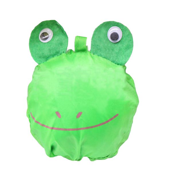 

cartoon animal shape folding shopping bag reusable tote eco friendly shoulder bag portable travel foldable for ladies