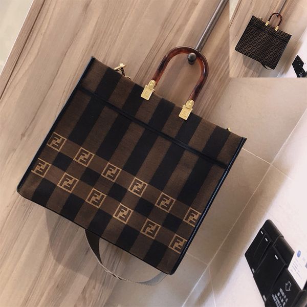 

2020 latest retro designer women handbags fendi purses leather large capacity shopping luxury bags fashion popular models