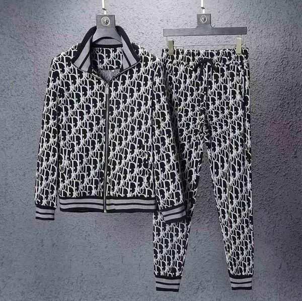 

2020 large size tracksuit men set letter sportswear sweatsuit male sweat track suit jacket hoodie with pants mens sporting suits, Gray