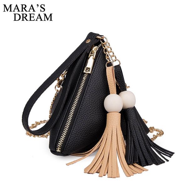 

mara's dream fashion women bag messenger corossbody shoulder bag triangle pu leather solid mini handbag ladies female bolsa bags