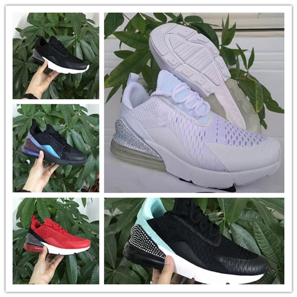 

new 270s shoes parra cushion sneakers fashion flair diamonds black white red men women outdoor running shoes size 5.5-11