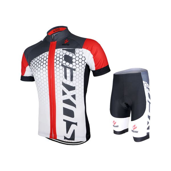 

summer breathable wicking full open short sleeve bicycle jersey suit zss52