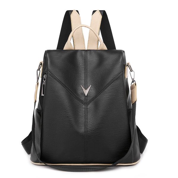 

backpack bag women's 2020 new style soft leather women's backpack fashion