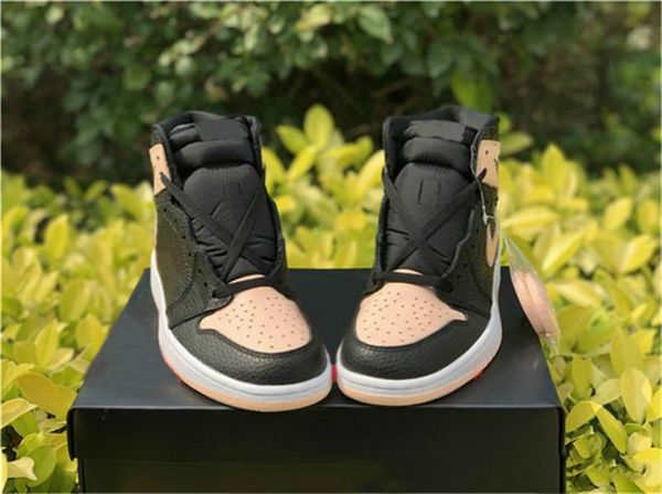 

2020 high og 1 black crimson tint men basketball shoes hyper pink white black 555088-081 sports shoes sneakers 12