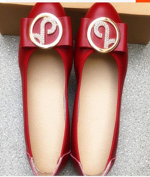 

women's shoes in spring and autumn flat bottom round head @154, Black