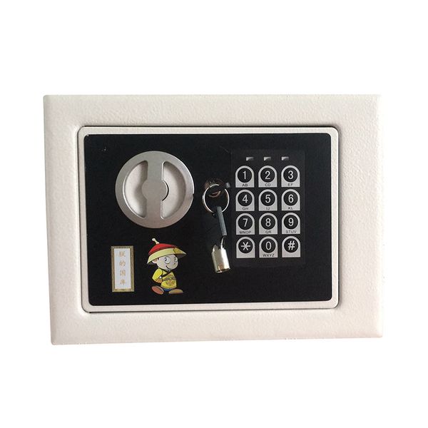 

home office digital jewelry cash storage safe box, Silver