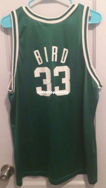 

wholesale larry bird jersey gold green 1997 #33 t-shirt vest stitched basketball jerseys ncaa, Black;blue