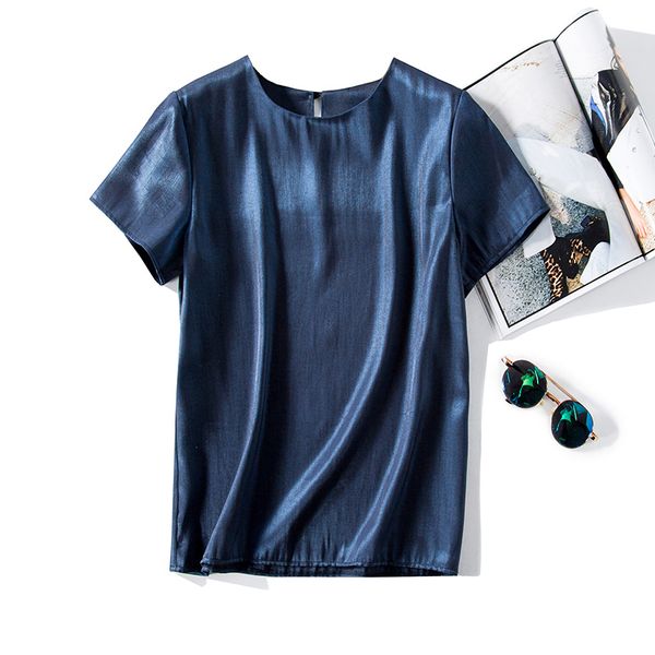 

women women designer tshirts basic button bright woven summer casual slim cotton short sleeve tee shirt woman yellow white