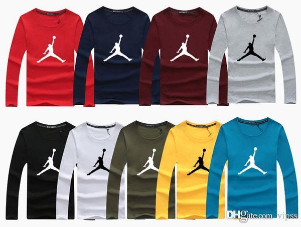 

Мужская футболка с длинным рукавом Мужская футболка с круглым вырезом 2018 года. Пл