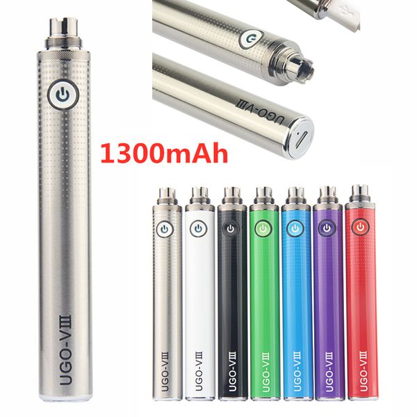 Originale UGO V3 1300mAh Micro USB Batteria E Sigaretta Vape Batterie Mod Fit Atomizzatori EGO CE4