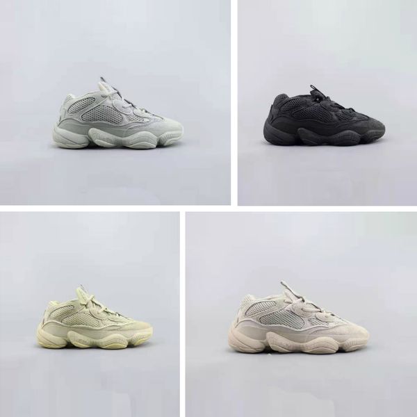 

bone white 500 v2 running shoes mens womens super moon yellow utility black blush salt kanye west designer sports sneakers