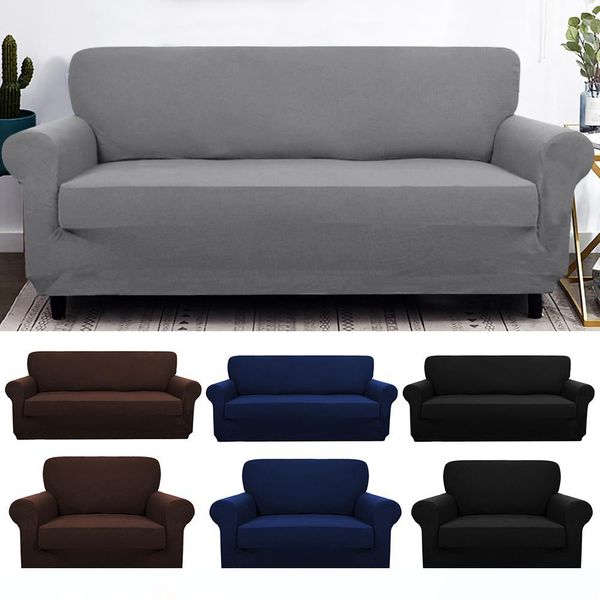 Elastic Spandex Sofa Cover Tight Wrap All Inclusive Couch Covers