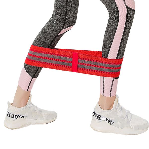 

resistance bands exercise loops non slip fabric elastic squat,stretching,home fitness,yoga/pilates training workout beginner to professional