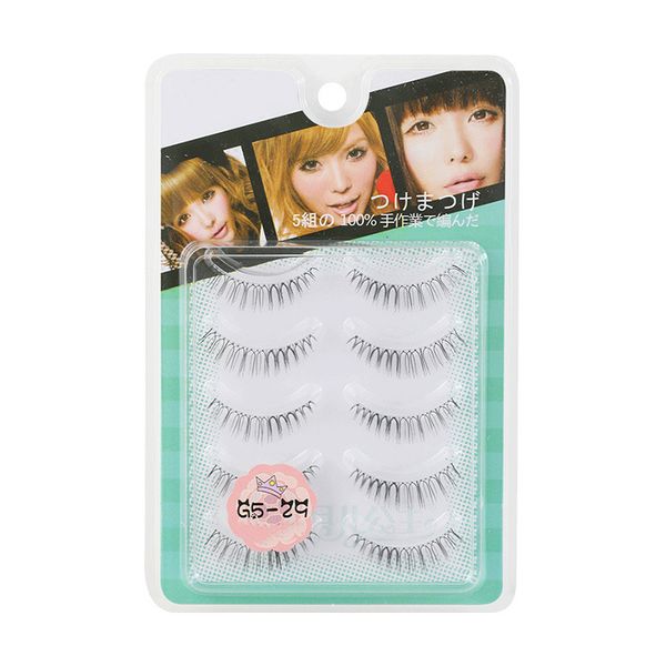 

false eyelashes 5 pair/set messy natural paragraph eye lashes make up beauty tool
