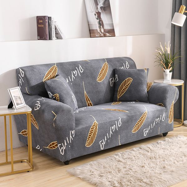 

1/2/3/4 seater stretch sofa cover slipcovers elastic all-inclusive couch case loveseat chair l-style sofa case