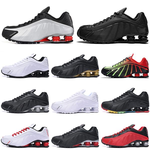 

2020 og r4 running shoes mens sports sneakers triple black white challenge red navy orange silver gold men trainer size 40-46