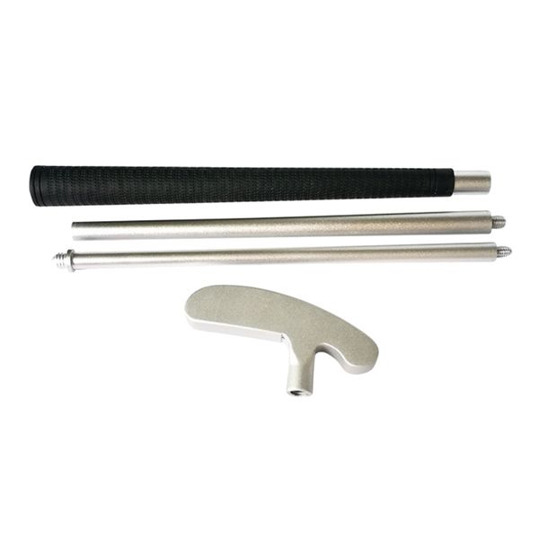 

3-section foldable right/left handed golf putter club portable travel putter