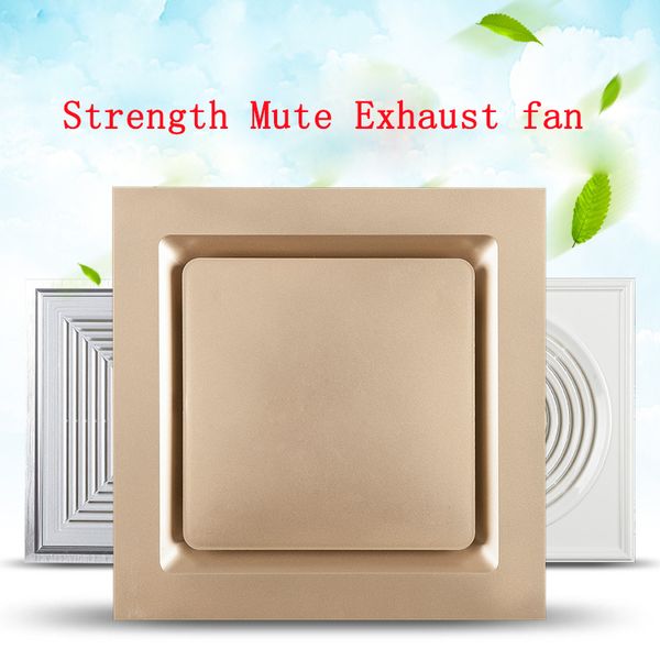 

mute ventilator integrated ceiling suction type 300*300mm kitchen and toilet toilet exhaust fan aluminous gusset plate blow