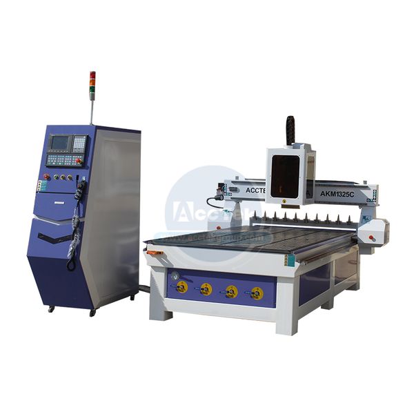 

jinan acctek popular design atc cnc router 1325 gear transmission machine for wood door multifunction woodworking machine