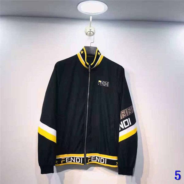 

mens designer jacket winter brand style letters print striped coat luxury windbreaker fahsion for mens women zippers brand jackets5, Black;brown