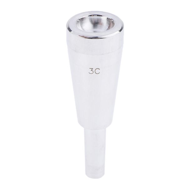 

professional 3c trumpet mouthpiece, trumpet mouthpiece musical instrument accessories, silver