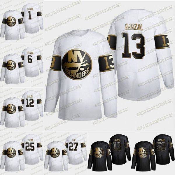 islanders black and white jersey