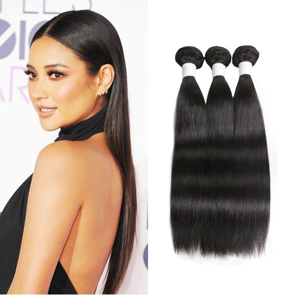 Dressmaker Peruvian Virgin Hair Straight Human Virgin Hair Weave