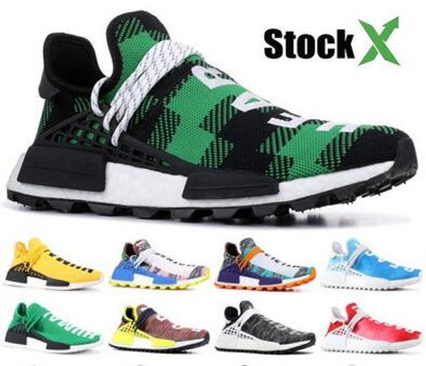 

nmd yellow bbc peace human race pharrell williams men women designer shoes solar pack mother inspiration pack running trainers with box