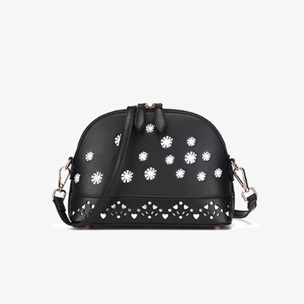 

летняя мода кожа pu плеча вышитые мешок дамы плеча сумка женщины кожа полым crossbody кошелек