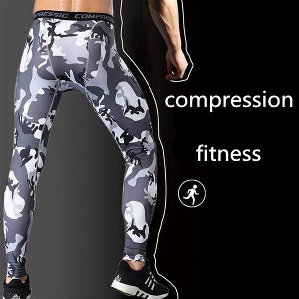 

compression tights for mens sweatpants fitness legging body pants male leggins joggers workout leggings streetwear, Black