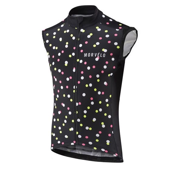 

morvelo summer sleeveless cycling vest men cycling jerseys shirt / bicycle bike clothing /ropa gilet ciclismo, Black
