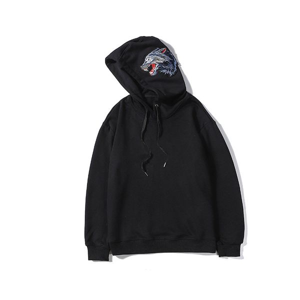 

designer men women hoody with hat brand long sleeves round neck character g simple casual fashion design brand men women classic g hoody, Black