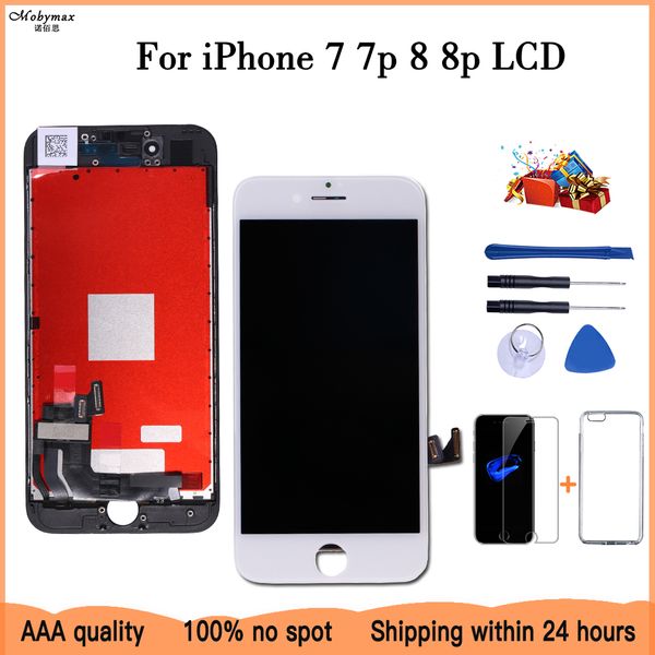

good+++ for iphone 7 7plus lcd screen replacement iphone 8 plus display 8plus no dead pixel with 3d touch
