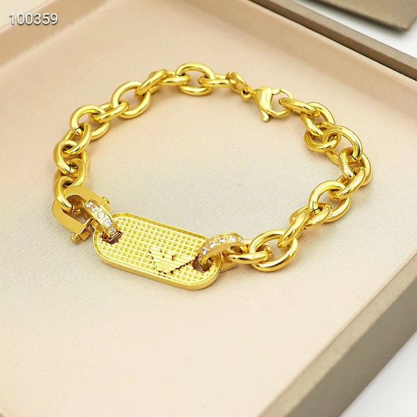 

luxury designer jewelry men bracelets stainless steel jewelry gold bracelet cuban link bracelet bangle titanium steel fashion bracelets 2020, Golden;silver