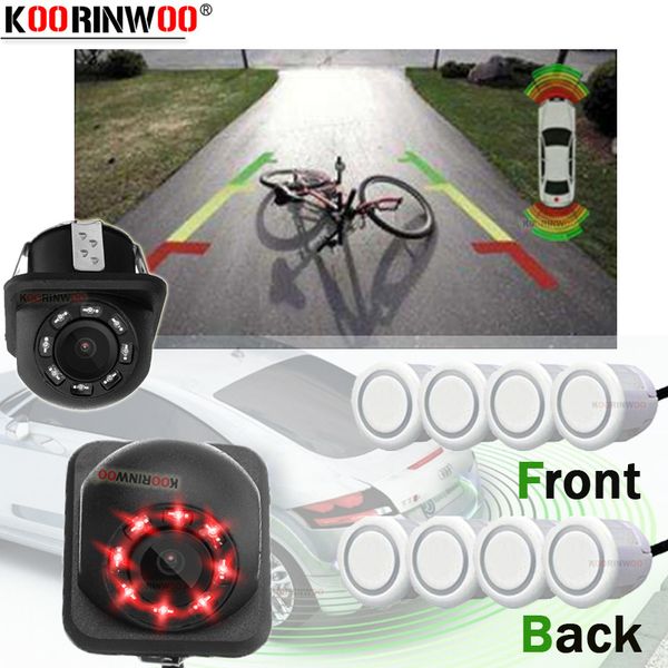 

koorinwoo универсальный для ahd sony ops система парктроника датчики парковки автомобиля 8 сигнализация передняя камера заднего вида задний