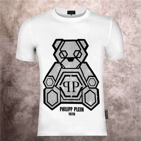 

2020europe and america men's t-shirt casual o-neck printing men's t-shirt fashion brand shortsleeve tshirt size -xxl qe3, White;black