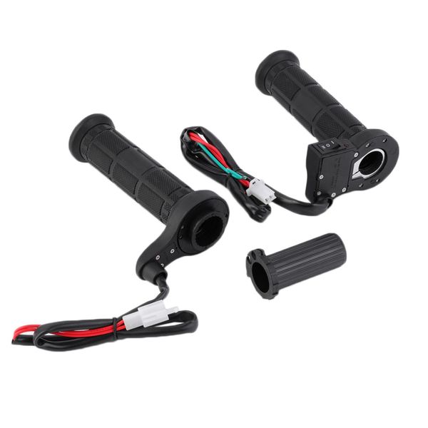 

novel 2pcs 22mm motorcycle electric heated molded grips handle handlebar warmer selling