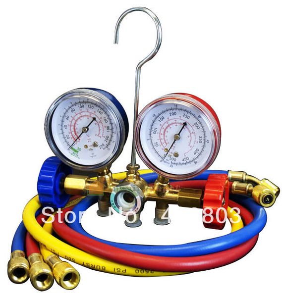 

freon adding gauge for auto air conditiong syetem&r12 r22 r502 manifld gauge