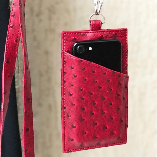 

genuine leather card holder men women cow leather with crocodile pattern wallet custom name id credit card wallet, Red;black