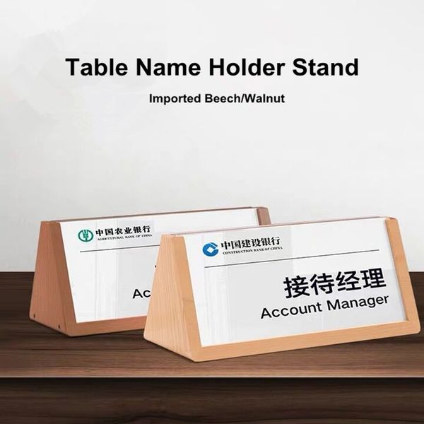 

двусторонний прочные таблица бэйджи свадьбы акриловая знак дисплей держатель пластиковый цена имя палатка карты знак stand