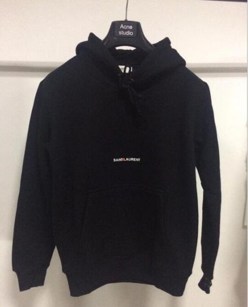 

марка мода мужских дизайнера свитеров slp толстовка logo box кофта женщина пуловер ватка топ hiphop спортивный толстовку, Black