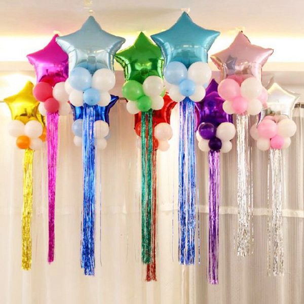 

christmas decoration for home christmas balloon laser rain ribbon supplies trees decoration ribbon