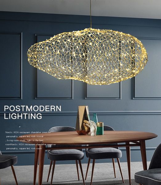

modern creative cloud light fixtures led pendant lamp starry personality l restaurant bar designer firefly moderne lustre