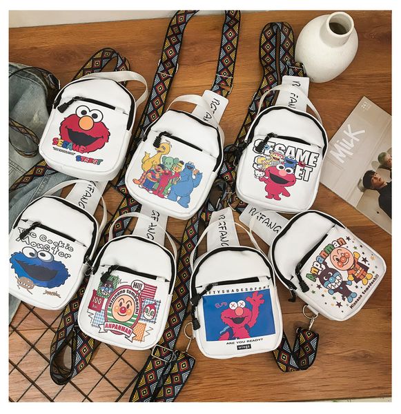 

designer women bags fashion pu female cross body bags new arrival womens waist bags small casual chest bag seven style option