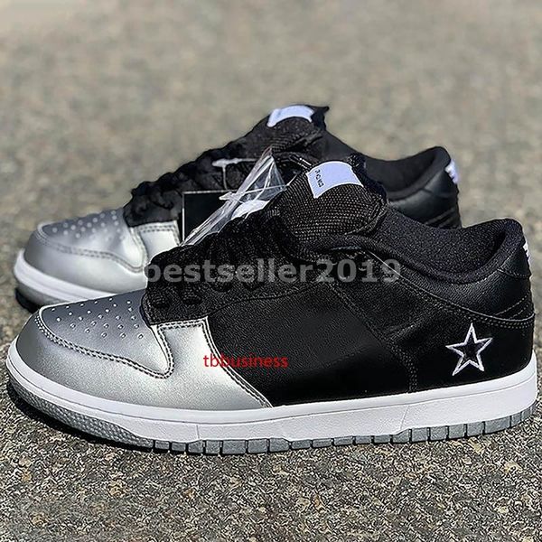 

new sup sb dunk low pro designer ck3480-001 metallic silver white red black sneakers men women sport shoes trainer basketball shoes