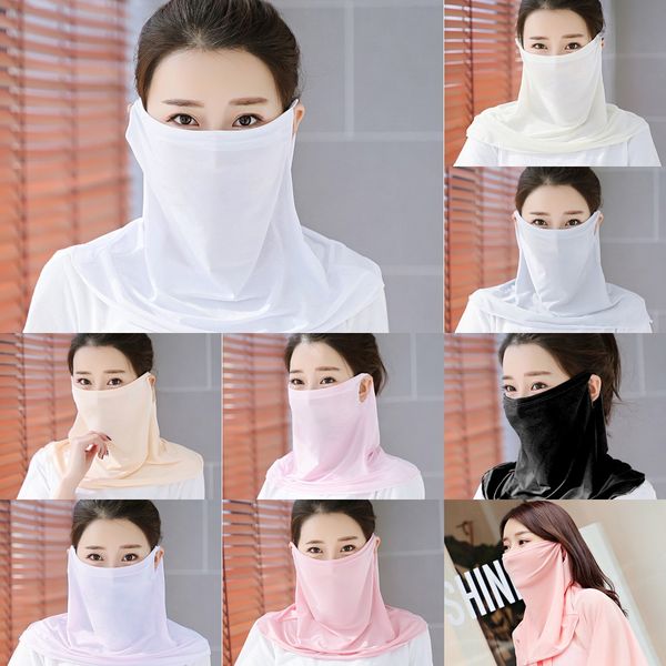 

5iiic scarf face bandana scarf mask seamless bandana fashion outdoor spots skull wolf mouth face mask novelty ring, Black