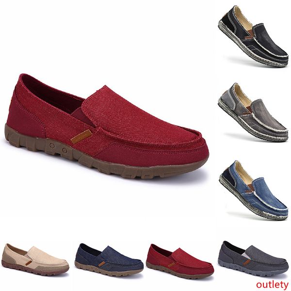 

men s casual shoes espadrilles triple black white beige wine red khaki breathable outdoor jogging walking shoes main10